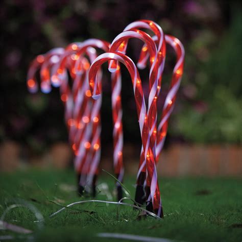 candy cane lights solar|solar candy cane outdoor lighting.